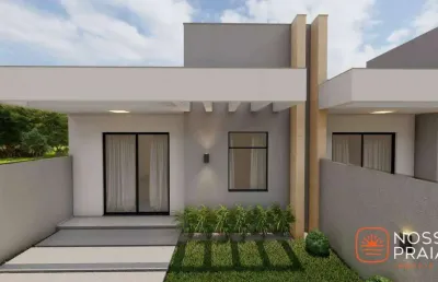 Casa com 2 dormitórios à venda, 62 m² por r$ 289.000,00 - itapoá - itapoá/sc