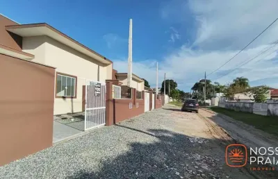 Casa com 2 dormitórios à venda, 42 m² por r$ 360.000 - cambiju - itapoá/sc