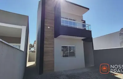 Sobrado com 2 dormitórios à venda, 98 m² por r$ 495.000 - itapoá - itapoá/sc