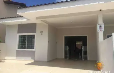 Casa a 200m da praia com piscina e 2 dormitórios à venda, 120m² por r$520.000,00 - sai mirim - itapoá/sc