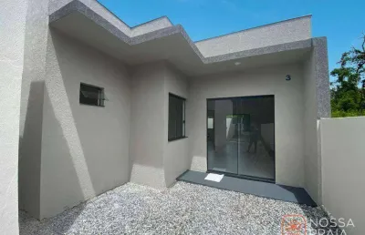 Casa com 2 dormitórios à venda, 57 m² por r$ 259.000,00 - são jose - itapoá/sc
