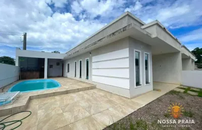 Casa com 2 dormitórios à venda, 64 m² por r$ 400.000,00 - princesa do mar - itapoá/sc