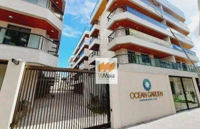 Apartamento com 3 dormitórios à venda, 134 m² - algodoal - cabo frio/rj
