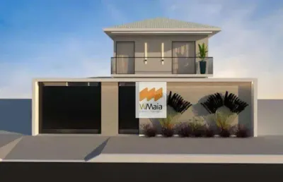 Casa com 4 dormitórios à venda, 120 m²  - ogiva - cabo frio/rj