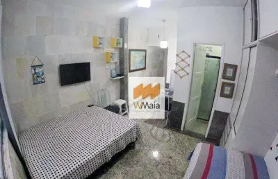 Apartamento com 1 dormitório à venda, 26 m² - centro - cabo frio/rj