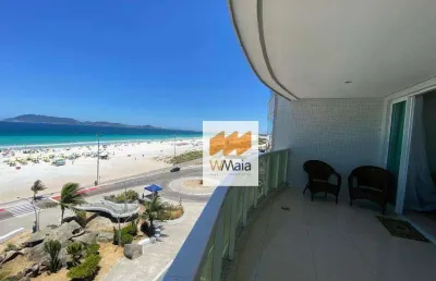 Cobertura com 4 dormitórios à venda, 271 m² - praia do forte - cabo frio/rj