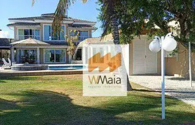 Casa com 5 dormitórios à venda, 378 m² por r$ 6.500.000,00 - portinho - cabo frio/rj