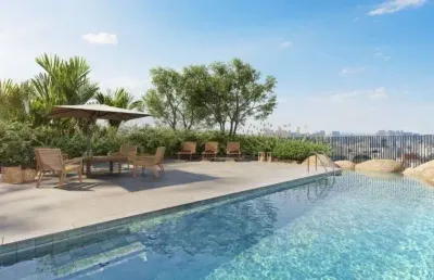 Cobertura duplex para venda possui 484 metros quadrados com 3 suites 4 vagas no jardins