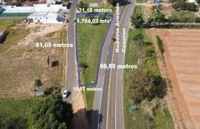 Terreno em condomínio fechado à venda na Estrada Municipal Enildo Bezerra Com Rodovia Sargento Luciano Arnaldo Covolan, Área Rural de Penápolis, Penápolis