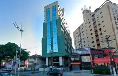 Sala comercial 39 m² (01 vaga) - embaré - santos - sp