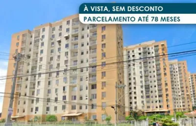 Apartamento 45 m² (01 vaga) - areia branca - belford roxo - rj