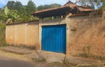 Casa com 198 m² (área construída) e 1.491 m² de área total - nova peri peri - capim branco - mg