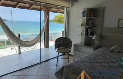 Casa à venda no ingleses, de frente para o mar, florianópolis/sc