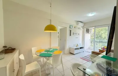 Apartamento para locação no itacorubi, 2 quartos e 1 garagem, florianópolis/sc
