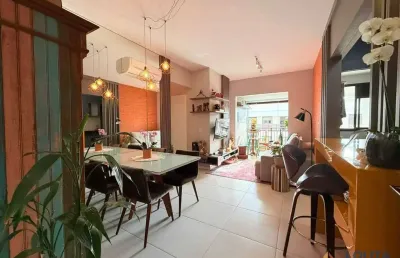 Apartamento à venda no itacorubi, 2 quartos e 1 vaga de garagem, florianópolis/sc