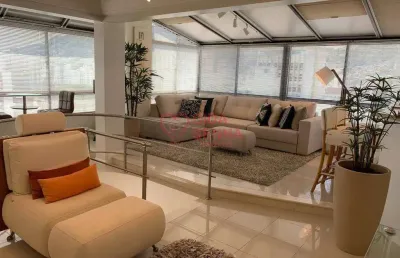 Cobertura duplex - mobiliada - terraço com piscina privativa - 2 vagas