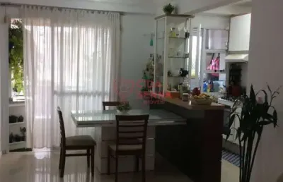 2 dormitórios (1 suíte)  - sacada c/ churrasqueira  - 1 vaga
