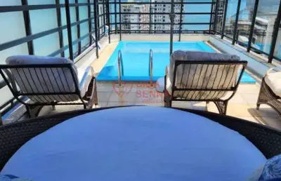 Prox beiramar shopping - piscina privativa - closet - vista mar -  2 vagas!
