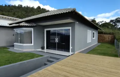 Casa nova, 3 quartos, primeira locação – r$ 690 mil!