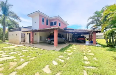 Smpw quadra 3 com habite-se, 3 suítes, lote de 5.000m2 na matrícula + 2.000m de área verde, ac financiamento bancário