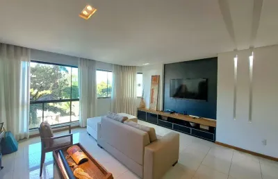 Apartamento vazado, 3 suítes + dce, vista pro parque, 2 vagas, lazer de resort com quadra de tênis.