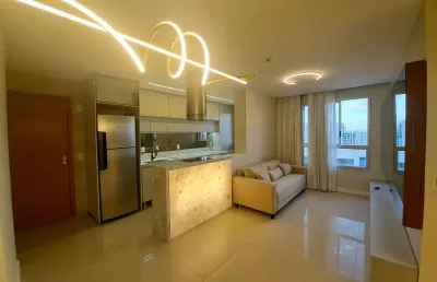 Lindo apartamento,  reformado, mobiliado, alto padrão, andar alto, vista livre, vaga coberta, lazer completo.