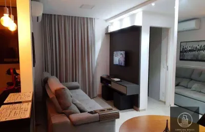 Apartamento com 2 dormitórios à venda, 56 m² por r$ 349.000,00 - jardim são carlos - sorocaba/sp