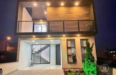 Sobrado com 3 dormitórios à venda, 148 m² por r$ 795.000,00 - horto florestal villagio - sorocaba/sp