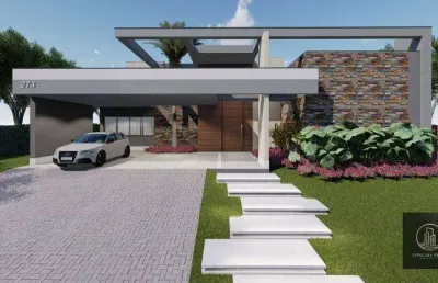 Casa com 4 dormitórios à venda, 508 m² por r$ 8.000.000,00 - condomínio residencial são josé - itu/sp