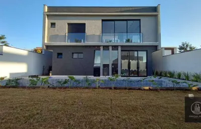Casa com 3 dormitórios à venda, 250 m² por r$ 2.480.000,00 - alphaville nova esplanada iv - votorantim/sp