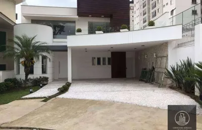 Sobrado com 4 dormitórios, 415 m² - venda por r$ 2.500.000 ou aluguel por r$ 13.000/mês - jardim residencial tivoli park - sorocaba/sp