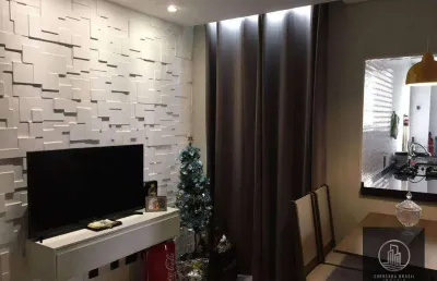 Apartamento com 2 dormitórios à venda, 49 m² por r$ 318.000 - jardim são carlos - sorocaba/sp
