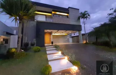 Sobrado com 5 dormitórios à venda, 400 m² por r$ 2.900.000 - alphaville nova esplanada iii - votorantim/sp