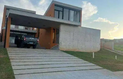 Sobrado com 4 suítes , 450 m² - venda por r$ 3.500.000 ou aluguel por r$ 20.000/mês - parque reserva fazenda imperial - sorocaba/sp