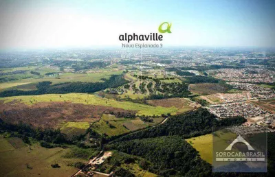 Terreno de esquina à venda, 500 m² por r$ 750.000 - alphaville nova esplanada 3 - votorantim/sp