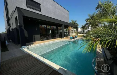 Sobrado com 5 dormitórios à venda, 461 m² por r$ 5.100.000,00 - alphaville nova esplanada iii - votorantim/sp