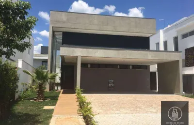 Sobrado com 4 suítes para alugar, 335 m² por r$ 17.850/mês - alphaville nova esplanada i - votorantim/sp