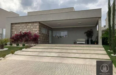 Casa com 4 dormitórios para alugar, 250 m² por r$ 19.430,00/mês - alphaville nova esplanada iii - votorantim/sp