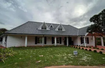 Casa com 3 suítes  à venda, 420 m² por r$ 3.900.000 - condomínio lago azul - araçoiaba da serra/sp