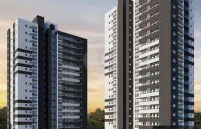 Apartamento lançamento com 2 dormitórios ( sendo 1 suíte) à venda, 60 m² - jr campolim ii - jardim são carlos - sorocaba/sp