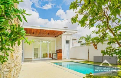 Casa com 4 dormitórios à venda, 300 m² por r$ 1.950.000 - condomínio residencial giverny - sorocaba/sp, próximo ao shopping iguatemi.