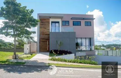 Sobrado com 3 dormitórios à venda, 420 m² por r$ 4.000.000,00 - alphaville nova esplanada i - votorantim/sp