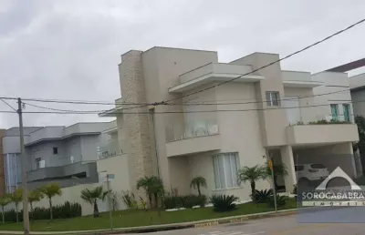 Sobrado com 4 dormitórios à venda, 396 m² por r$ 1.950.000 - condomínio ibiti royal park - sorocaba/sp, próximo ao shopping cidade