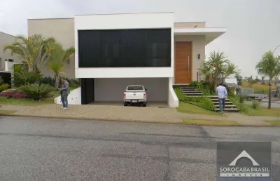 Casa com 4 dormitórios à venda, 362 m² por r$ 2.700.000 - alphaville nova esplanada i - votorantim/sp, próximo ao shopping iguatemi e mercado tauste.