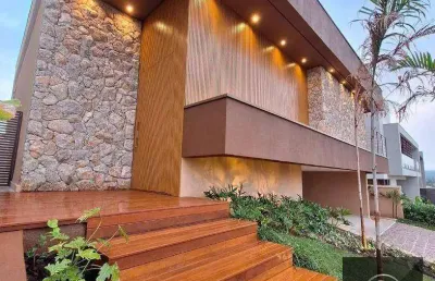 Casa com 4 suítes , 380 m² - venda por r$ 3.900.000 ou aluguel por r$ 22.000/mês - alphaville nova esplanada ii - votorantim/sp