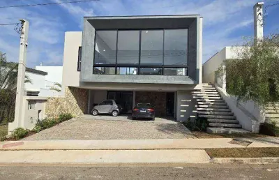 Casa térrea assobradada com 4 suítes à venda, 350 m² por r$ 2.500.000 - condomínio chácara ondina - sorocaba/sp