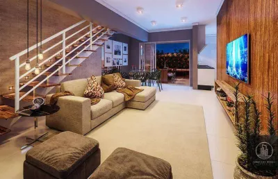 Sobrado com 3 dormitórios à venda, 130 m² por r$ 713.000,00 - condomínio tirreno residences - sorocaba/sp