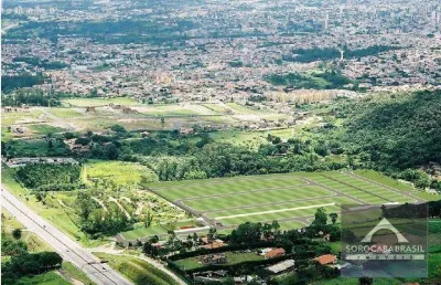 Terreno à venda, 384 m² por r$ 210.000,00 - condomínio gramados de sorocaba - sorocaba/sp
