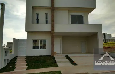 Sobrado com 3 dormitórios à venda, 330 m² por r$ 1.600.000 - condomínio chácara ondina - sorocaba/sp, próximo ao shopping granja olga.