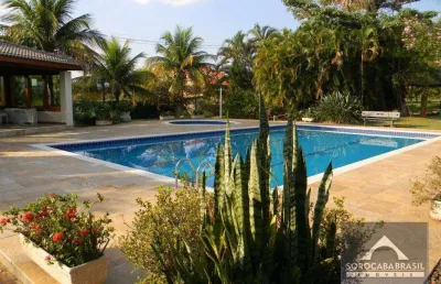 Chácara com 6 dormitórios à venda, 10000 m² por r$ 3.400.000,00 - cond. lagos de shanadu - indaiatuba/sp